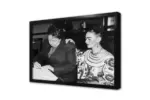 Siyah Beyaz Frida Kahlo | Kanvas Tablo | Cam Tablo | Mdf Tablo | A31229 - Görsel 4