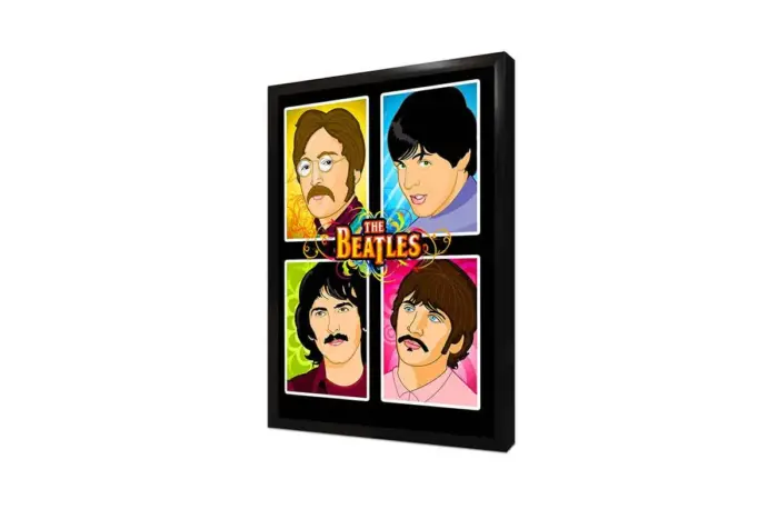 The Beatles Grubu Üyeleri | Kanvas Tablo | Cam Tablo | Mdf Tablo | A31277 - Görsel 4