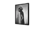 Marilyn Monroe Siyah Kıyafetiyle | Kanvas Tablo | Cam Tablo | Mdf Tablo | A31290 - Görsel 4