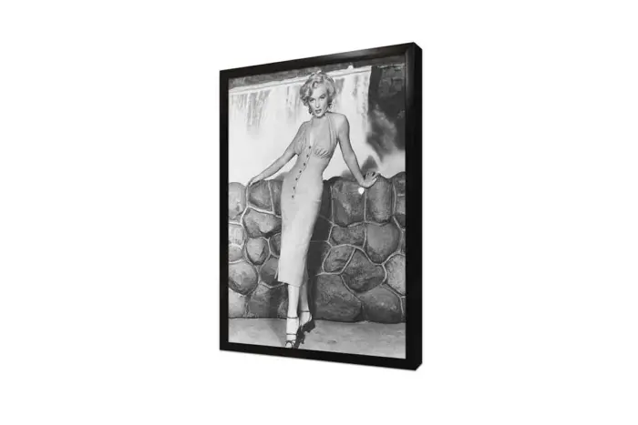 Marilyn Monroe Siyah Beyaz | Kanvas Tablo | Cam Tablo | Mdf Tablo | A31293 - Görsel 4
