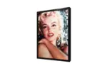 Marilyn Monroe Kırmızı Rujuyla | Kanvas Tablo | Cam Tablo | Mdf Tablo | A31309 - Görsel 4