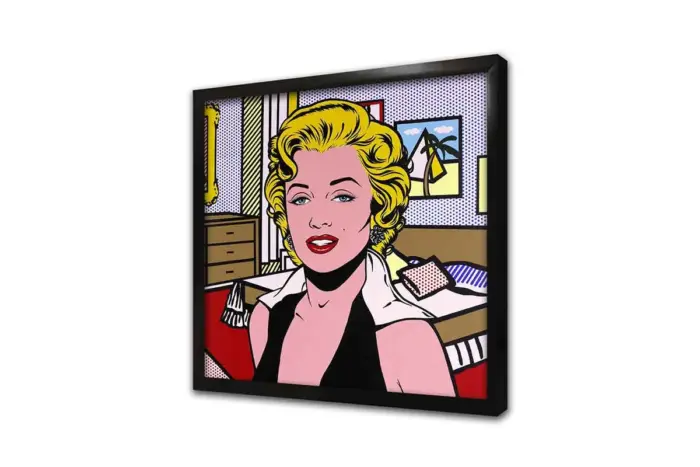 Marilyn Monroe Soyut Resim | Kanvas Tablo | Cam Tablo | Mdf Tablo | A31320 - Görsel 4
