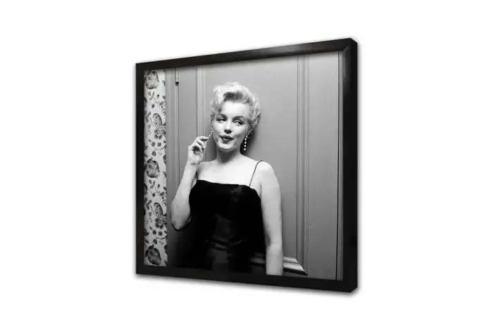 Marilyn Monroe Siyah Beyaz | Kanvas Tablo | Cam Tablo | Mdf Tablo | A31322 - Görsel 4