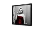 Marilyn Monroe Kırmızı Kıyafetiyle | Kanvas Tablo | Cam Tablo | Mdf Tablo | A31323 - Görsel 4