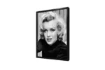 Marilyn Monroe Siyah Beyaz | Kanvas Tablo | Cam Tablo | Mdf Tablo | A31324 - Görsel 4