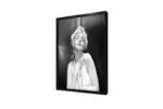 Marilyn Monroe Siyah Beyaz | Kanvas Tablo | Cam Tablo | Mdf Tablo | A31326 - Görsel 4
