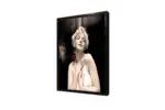 Marilyn Monroe Kırmızı Çiçeğiyle | Kanvas Tablo | Cam Tablo | Mdf Tablo | A31327 - Görsel 4