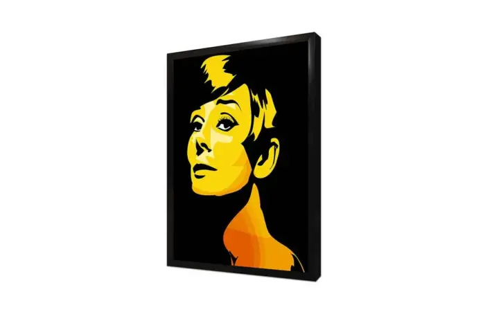 Audrey Hepburn | Kanvas Tablo | Cam Tablo | Mdf Tablo | A31355 - Görsel 4