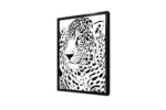 Siyah Beyaz Kaplan | Kanvas Tablo | Cam Tablo | Mdf Tablo | A32026 - Görsel 4