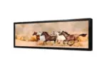 Koşan Atlar | Kanvas Tablo | Cam Tablo | Mdf Tablo | A32272 - Görsel 3