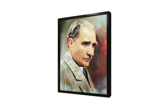 Mustafa Kemal Atatürk | Kanvas Tablo | Cam Tablo | Mdf Tablo | B01001 - Görsel 4