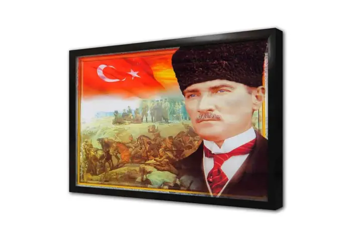 Çanakkale Savaşı Ve Atatürk | Kanvas Tablo | Cam Tablo | Mdf Tablo | B01007 - Görsel 4