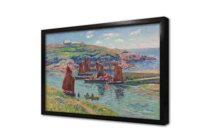 Henry Moret | Kanvas Tablo | Cam Tablo | Mdf Tablo | B02034 - Görsel 4