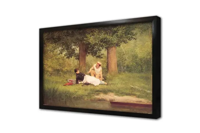 James Jacques Joseph Tissot | Kanvas Tablo | Cam Tablo | Mdf Tablo | B02236 - Görsel 4