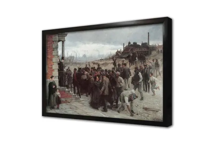 Vali Ve Halk | Kanvas Tablo | Cam Tablo | Mdf Tablo | B02318 - Görsel 4