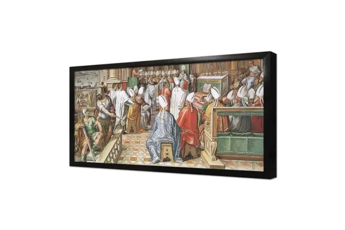 İkinci Konstantinopolis Konsili | Kanvas Tablo | Cam Tablo | Mdf Tablo | B02418 - Görsel 4