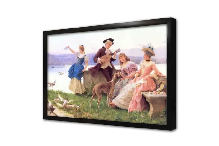 Piknik Eğlencesi | Kanvas Tablo | Cam Tablo | Mdf Tablo | B02424 - Görsel 4
