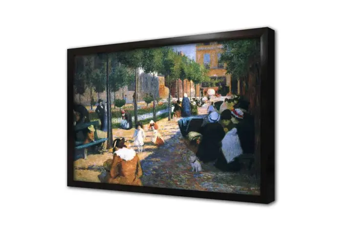 Anvers Meydanı Federico Zandomeneghi | Kanvas Tablo | Cam Tablo | Mdf Tablo | B02431 - Görsel 4