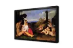 İnsanın Üç Çağı Titian | Kanvas Tablo | Cam Tablo | Mdf Tablo | B02457 - Görsel 4