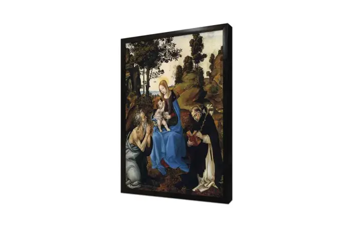 Bakire Ve Çocuk | Kanvas Tablo | Cam Tablo | Mdf Tablo | B02458 - Görsel 4