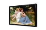 Cupid Ve Psyche | Kanvas Tablo | Cam Tablo | Mdf Tablo | B02476 - Görsel 4