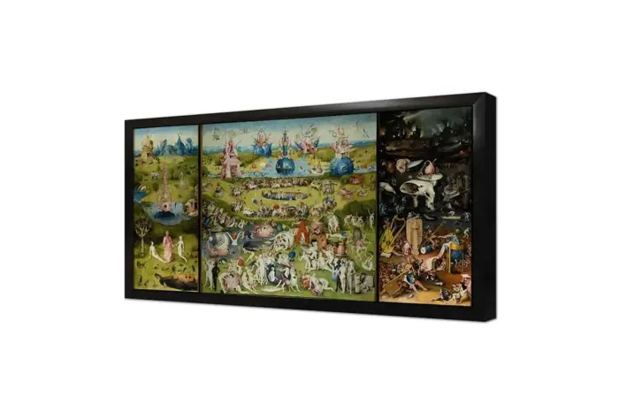 Dünyevi Zevkler Bahçesi H Bosch | Kanvas Tablo | Cam Tablo | Mdf Tablo | B02494 - Görsel 4