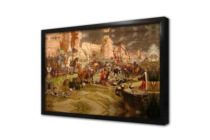 İstanbulun Fethi | Kanvas Tablo | Cam Tablo | Mdf Tablo | B02495 - Görsel 4