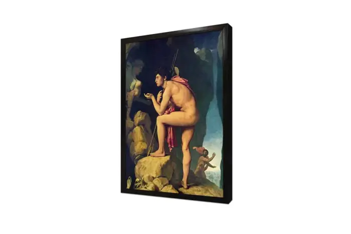 Oedipus Ve Sfenks | Kanvas Tablo | Cam Tablo | Mdf Tablo | B02501 - Görsel 4