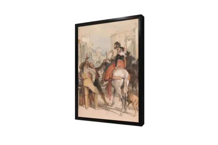 John Frederic Lewis | Kanvas Tablo | Cam Tablo | Mdf Tablo | B02536 - Görsel 4