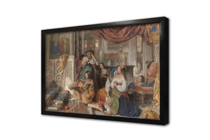 John Frederic Lewis | Kanvas Tablo | Cam Tablo | Mdf Tablo | B02537 - Görsel 4