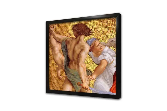 Judgment Of Solomon | Kanvas Tablo | Cam Tablo | Mdf Tablo | B02553 - Görsel 4