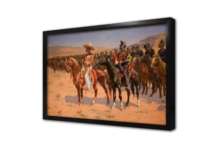 Frederic Remington | Kanvas Tablo | Cam Tablo | Mdf Tablo | B02554 - Görsel 4