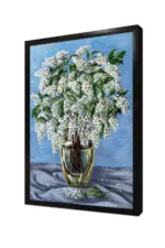 Vazoda Çiçekler | Kanvas Tablo | Cam Tablo | Mdf Tablo | B03163 - Görsel 4