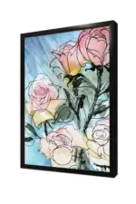 Kırmızı Çiçek | Kanvas Tablo | Cam Tablo | Mdf Tablo | B03173 - Görsel 4