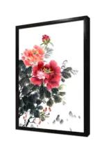 Kırmızı Çiçek | Kanvas Tablo | Cam Tablo | Mdf Tablo | B03183 - Görsel 4