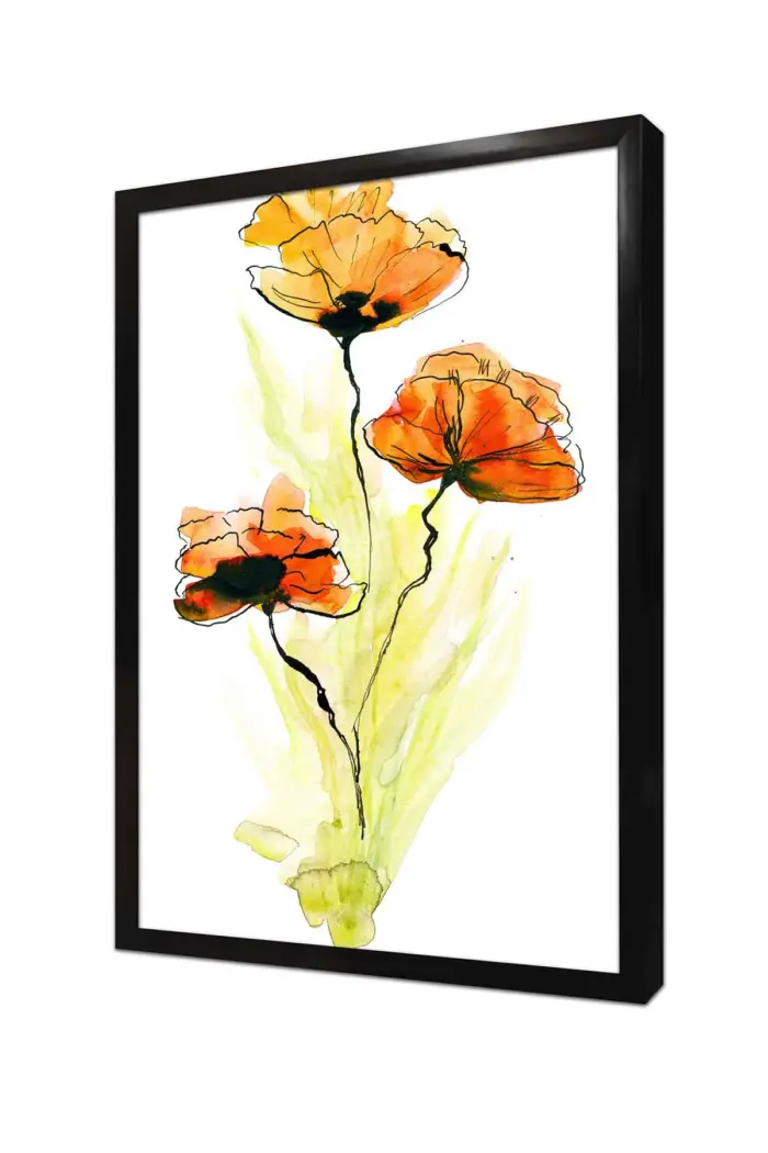 Çiçek | Kanvas Tablo | Cam Tablo | Mdf Tablo | B03202 - Görsel 4