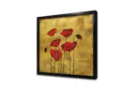 Kırmızı Çiçek | Kanvas Tablo | Cam Tablo | Mdf Tablo | B03307 - Görsel 4