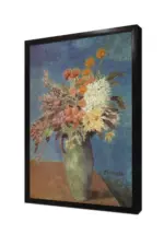 Vazoda Çiçekler | Kanvas Tablo | Cam Tablo | Mdf Tablo | B03355 - Görsel 4