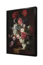 Vazoda Çiçekler | Kanvas Tablo | Cam Tablo | Mdf Tablo | B03357 - Görsel 4