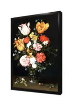 Vazoda Çiçekler | Kanvas Tablo | Cam Tablo | Mdf Tablo | B03358 - Görsel 4