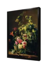 Çiçekler | Kanvas Tablo | Cam Tablo | Mdf Tablo | B03435 - Görsel 4