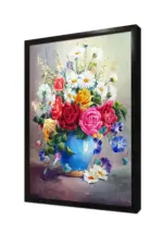 Papatyalar Ve Çiçekler | Kanvas Tablo | Cam Tablo | Mdf Tablo | B03453 - Görsel 4