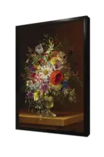 Papatyalar Ve Çiçekler | Kanvas Tablo | Cam Tablo | Mdf Tablo | B03460 - Görsel 4