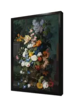 Vazoda Çiçekler | Kanvas Tablo | Cam Tablo | Mdf Tablo | B03467 - Görsel 4