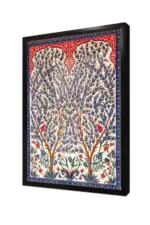Osmanlı Çini Görselleri | Kanvas Tablo | Cam Tablo | Mdf Tablo | B04025 - Görsel 4