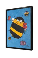 Sevimli Arı | Kanvas Tablo | Cam Tablo | Mdf Tablo | B05250 - Görsel 4