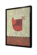 Sevimli Tavuk | Kanvas Tablo | Cam Tablo | Mdf Tablo | B05272 - Görsel 4