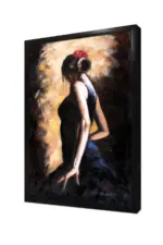 İspanyol Dansçı | Kanvas Tablo | Cam Tablo | Mdf Tablo | B06003 - Görsel 4