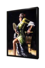 İspanyol Dansçı | Kanvas Tablo | Cam Tablo | Mdf Tablo | B06019 - Görsel 4