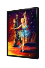 Latin Dans Yapan Kadın Erkek | Kanvas Tablo | Cam Tablo | Mdf Tablo | B06027 - Görsel 4